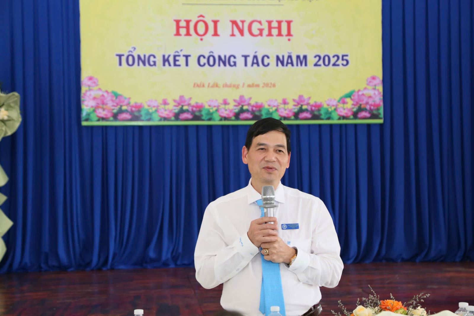 ng Hoàng Hải Phúc – Giám đốc CDC Đắk Lắk phát biểu tại Hội nghị.