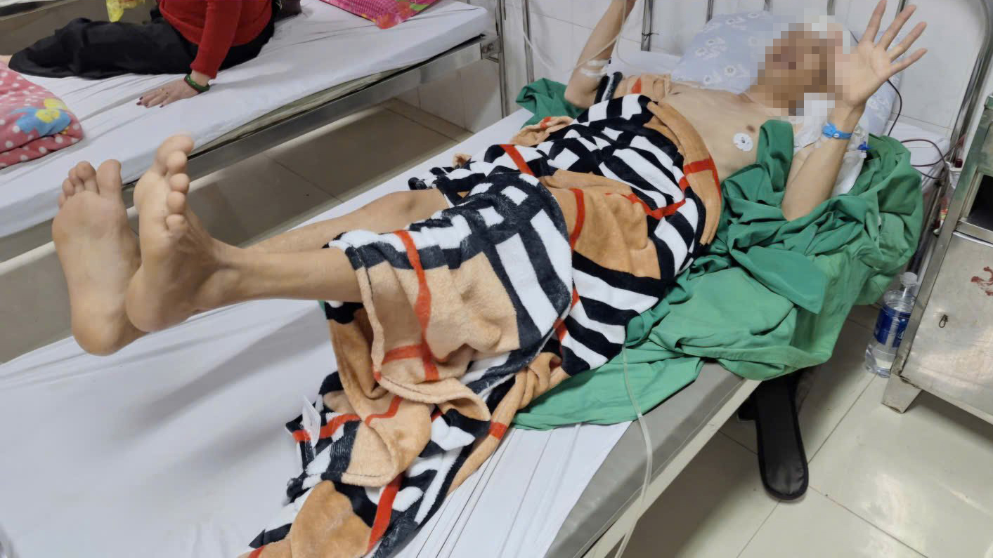 Bệnh nhân tỉnh táo sau phẫu thuật.