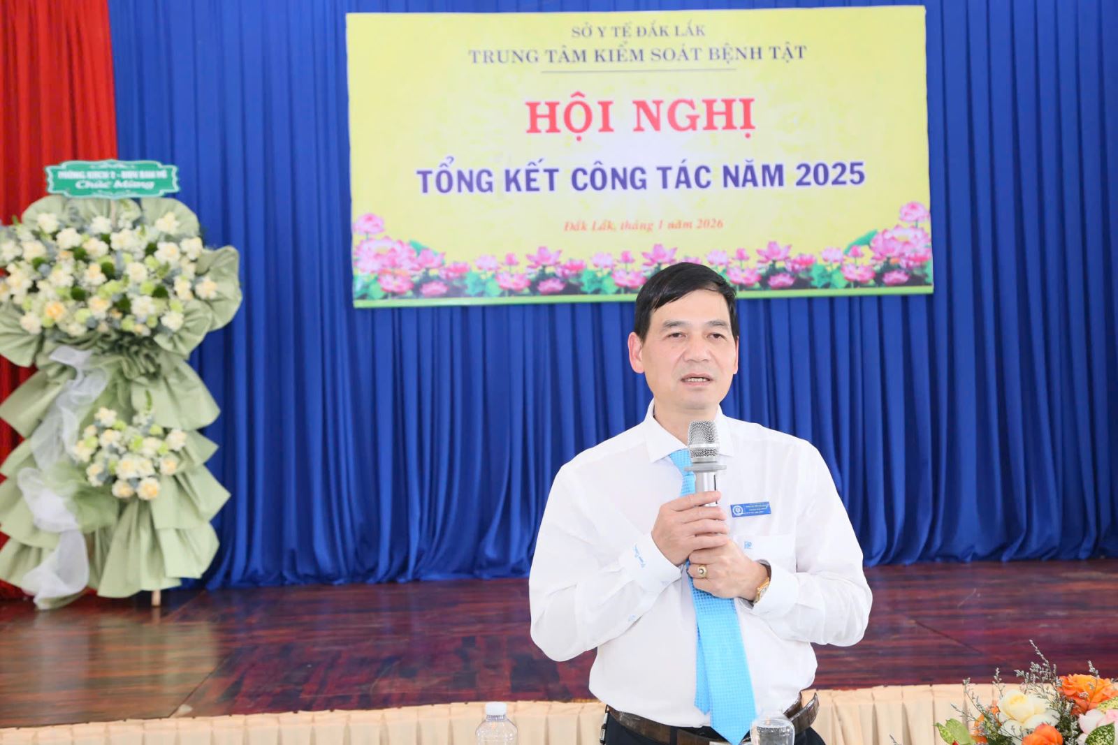 ng Hoàng Hải Phúc – Giám đốc CDC Đắk Lắk phát biểu tại Hội nghị.