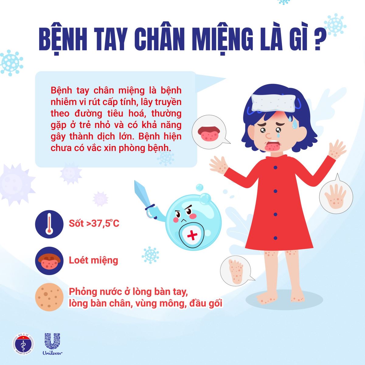 Bệnh Tay chân miệng là gì