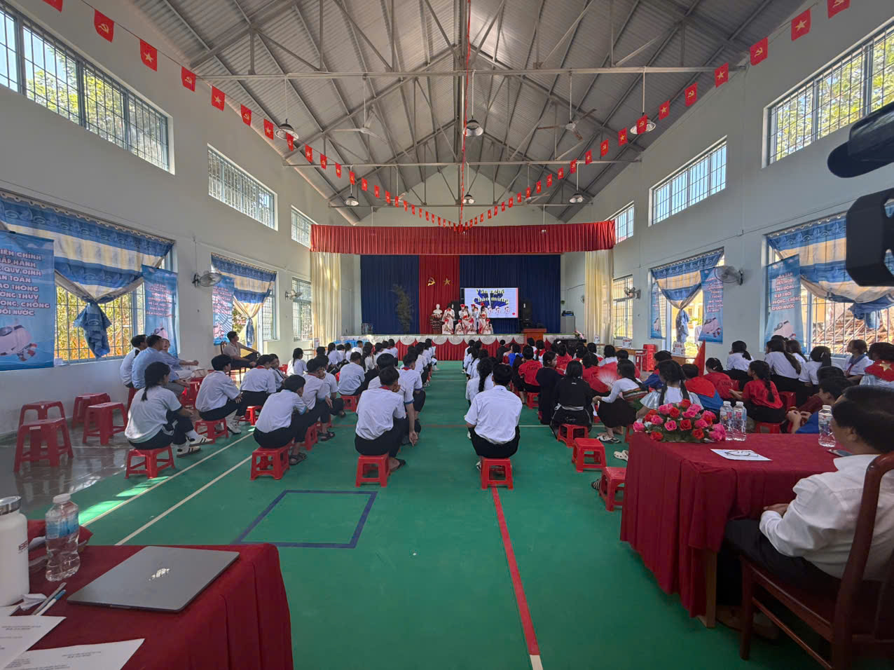 Hội thi tuyên truyền phòng, chống đuối nước dành cho học sinh cấp trung học cơ sở.