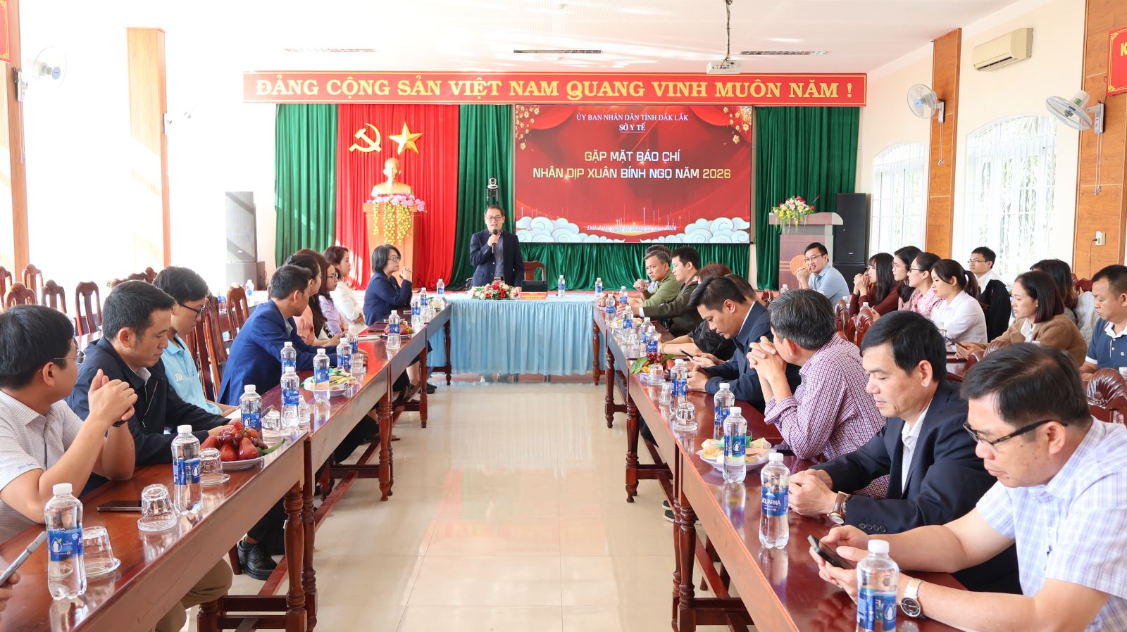 Sở Y tế tỉnh Đắk Lắk gặp mặt chúc mừng đại diện các cơ quan báo chí Trung ương và địa phương đóng trên địa bàn tỉnh.