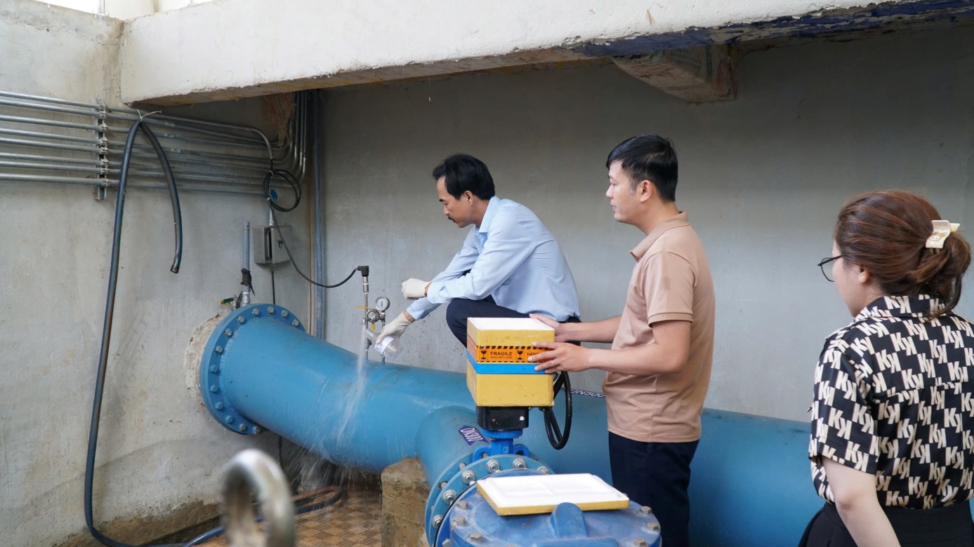 Giám sát chất lượng nước sạch sử dụng cho mục đích sinh hoạt.