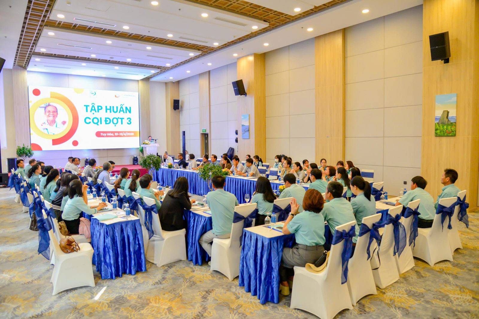 Quang cảnh hội nghị tập huấn.